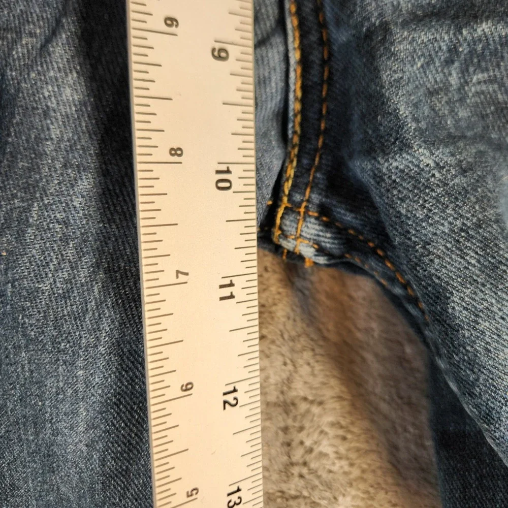 Levi's 514 Straight Fit Jeans Mens 34x32 Blue Excellent Medium Wash Denim